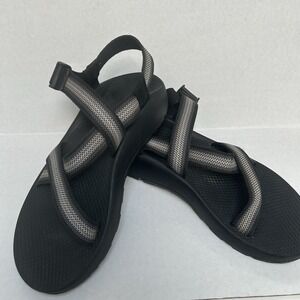 Chaco Men's‎ Classic Athletic Sandal Size 10 Black & Gray Adjustable